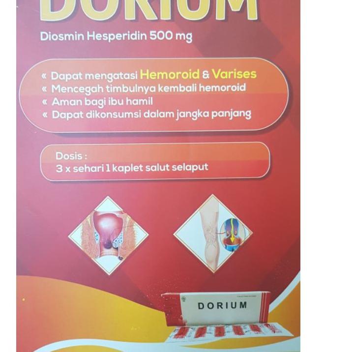 

(R3)5✓) Obat WASIR DORIUM isi DIOSMIN HESPERIDIN 500 MG sama dengan ARDIUM kemasan 1 strip isi 10 kapsul langsung kirim
