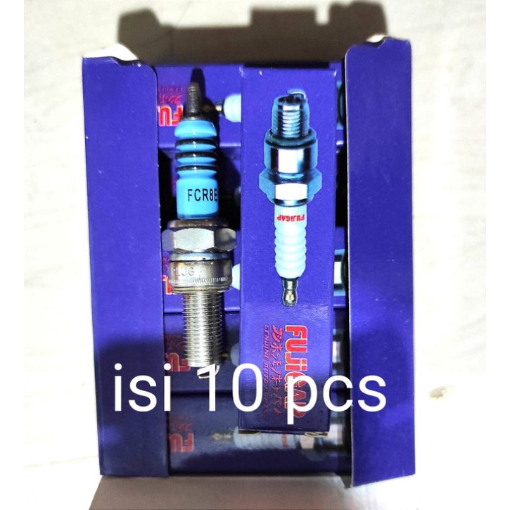 promo!! busi racing isi 10 pcs ( panjang cpr8 - pendek c7 ) 100% original