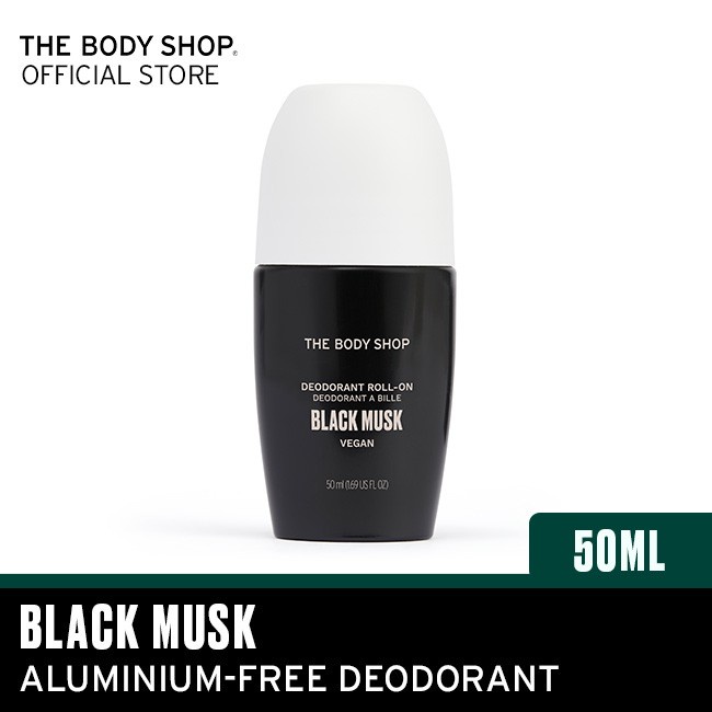 THE BODY SHOP BLACK MUSK DEODORANT ROLL-ON 50ML