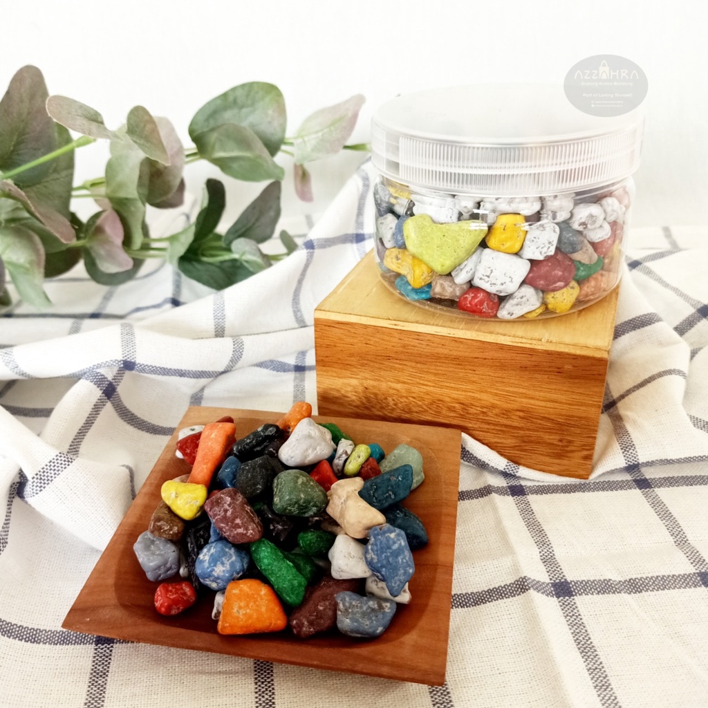 

Coklat Kerikil Toples 200gr / Coklat Krikil Turkey / Coklat Batu Krikil Mesir / Coklat Arab / Oleh Oleh Haji dan Umroh