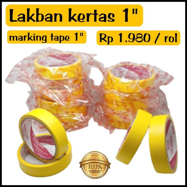 

Isolasi Kertas 1" Lakban Kertas 1" Per Dus