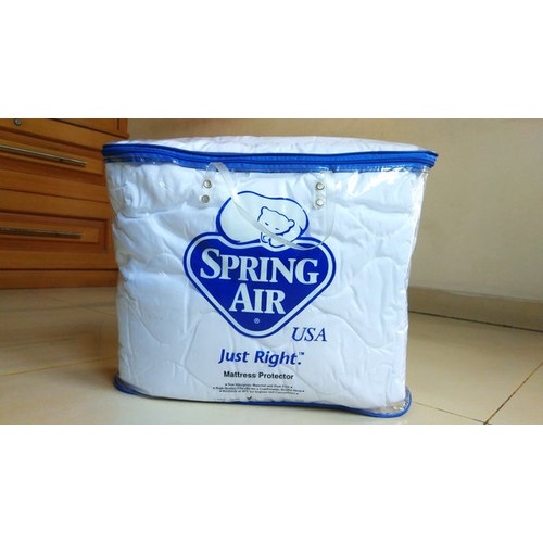 Mattress Protector Pelindung Matras Kasur Spring Air 160/180/200