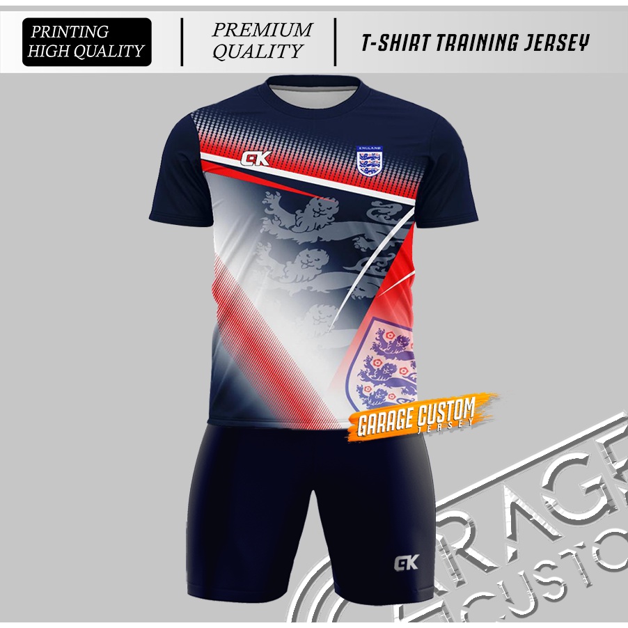 BAJU ENGLAND-PALA DUNIA/JERSEY PRINTING INGGRIS-TRAINING PIALA DUNIA