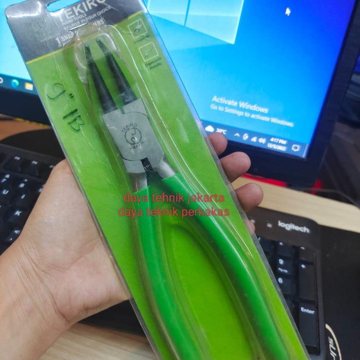 dt tang snapring tekiro 9" IB / tang snap ring / snap ring 9" / tang spi