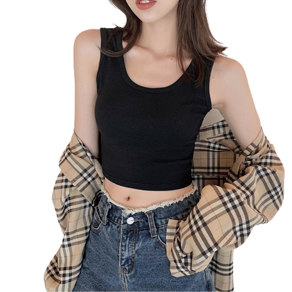 TANKTOP RAJUT PERSEGI WANITA INNER TOP