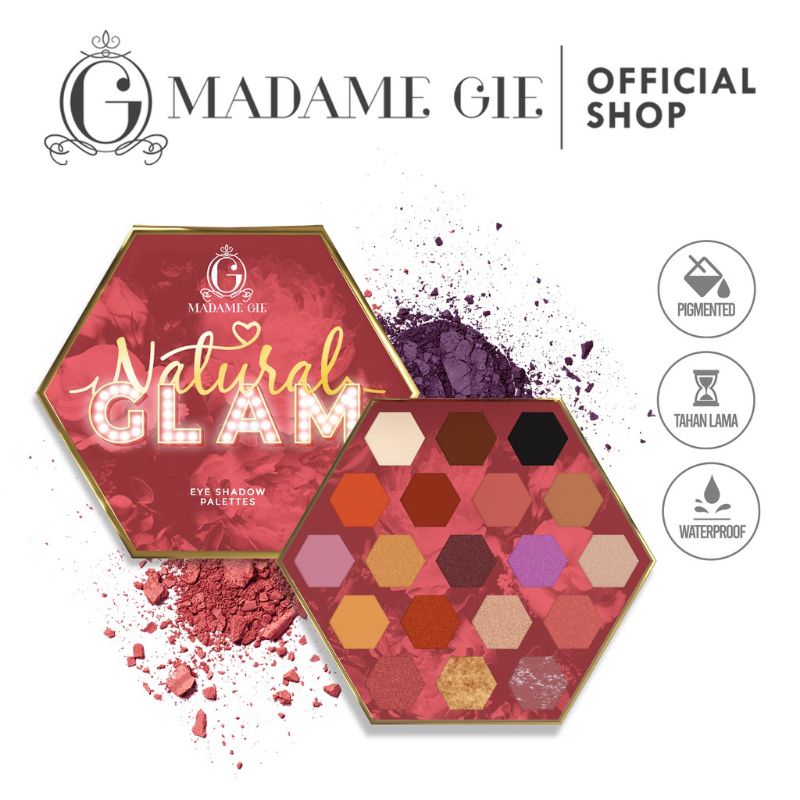 ☃Cutezz_Ching1☃Madame Gie Natural Glam Eyeshadow Palettes