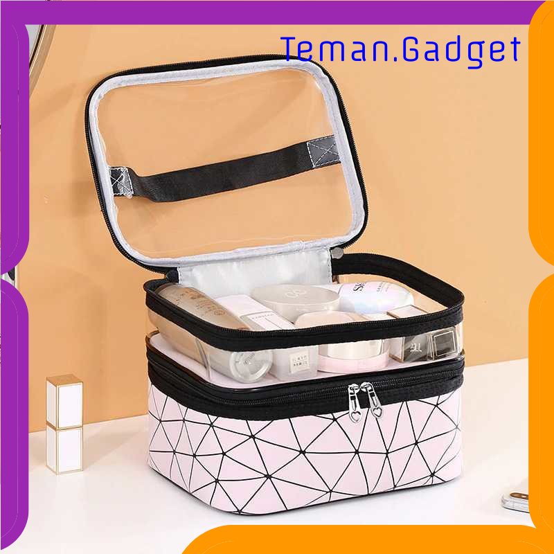 TG-MKP QEHIIE Tas Kosmetik Make Up Travel Wanita - Q686