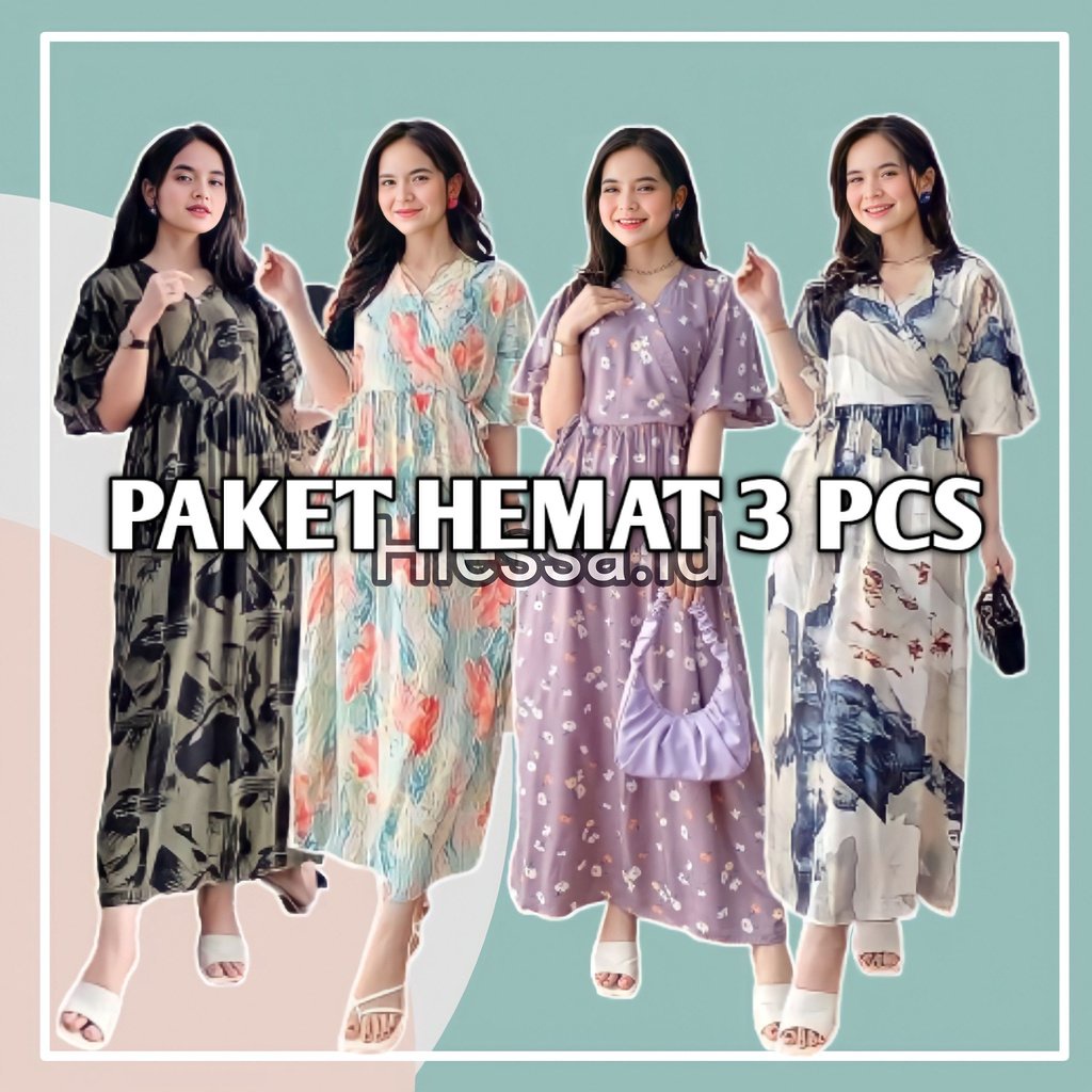 3 PCS PAKET HEMAT DASTER KIMONO BUSUI