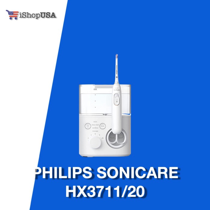 Jual Philips Sonicare Power Flosser 3000 White Hx3711/20 Shopee Indonesia