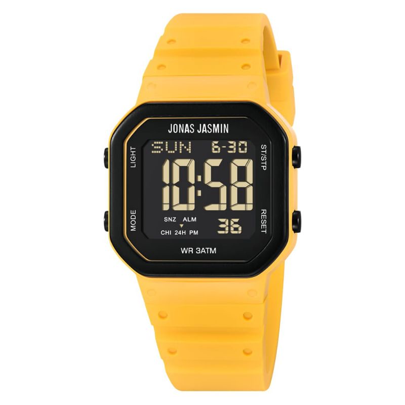 JAM TANGAN WANITA CEWEK JONAS JASMIN JJ 5318 DIGITAL ORIGINAL TAHAN AIR