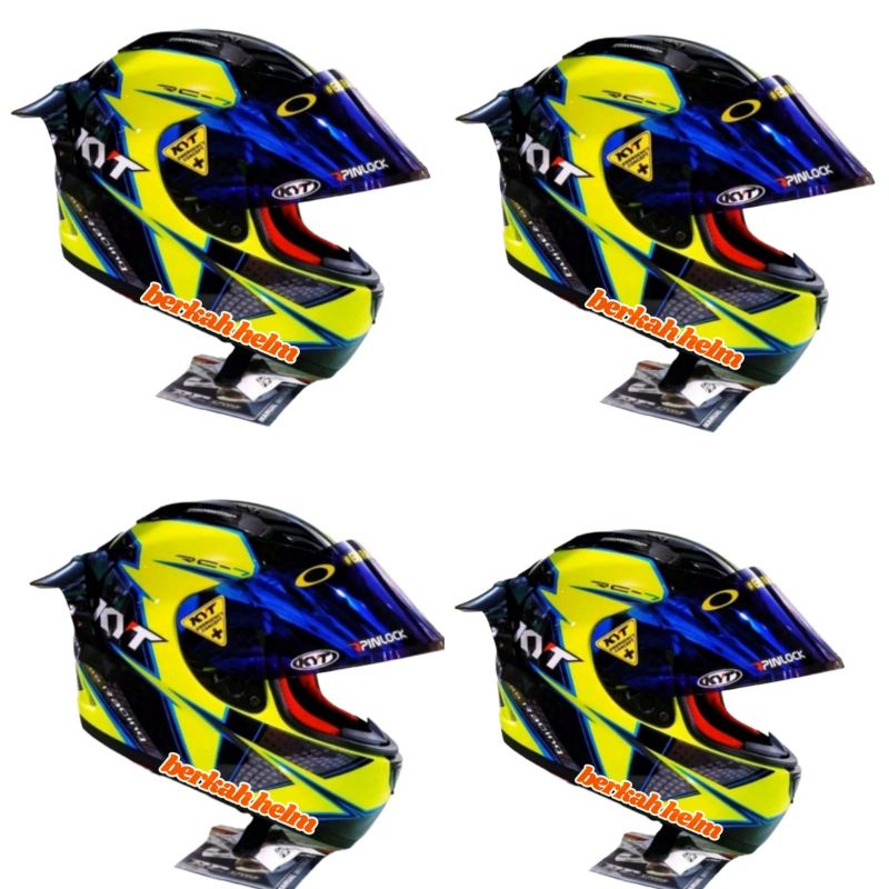 HELM FULL FACE KYT RC SEVEN MOTIF PAKET GANTENG ORIGINAL