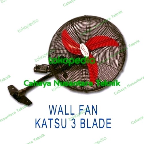 KATSU Kipas Angin Dinding Besar WALL FAN 220V 20 Inch ~ 30 Inch