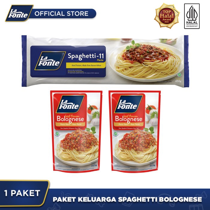 

La Fonte - Paket Keluarga Spaghetti Bolognese