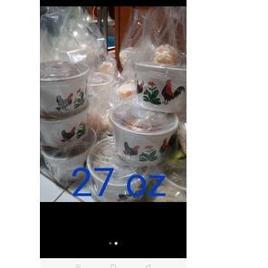 Promo 7.7 Mangkuk Mangkok Paper Papper Box Wadah Tempat Cup Rice Bowl Kertas Ayam Jago Mie Ayam Baks