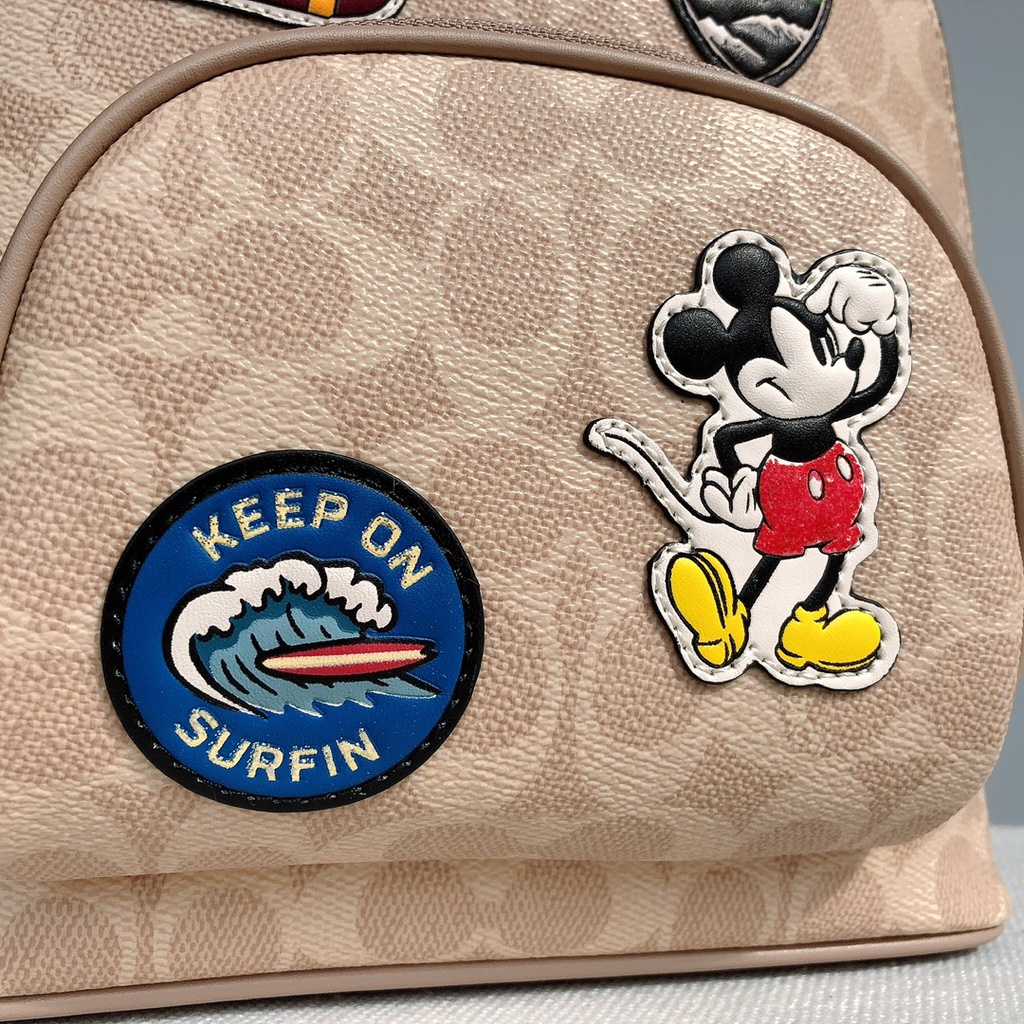 3892 COC Disney Co branded Super cute Mickey Backpack+Badge Personalized Design