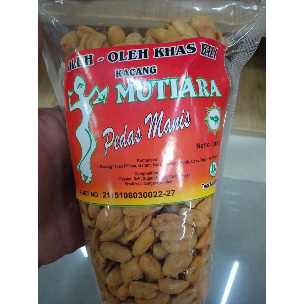 KACANG KAPRI PEDAS MANIS MUTIARA 360GR