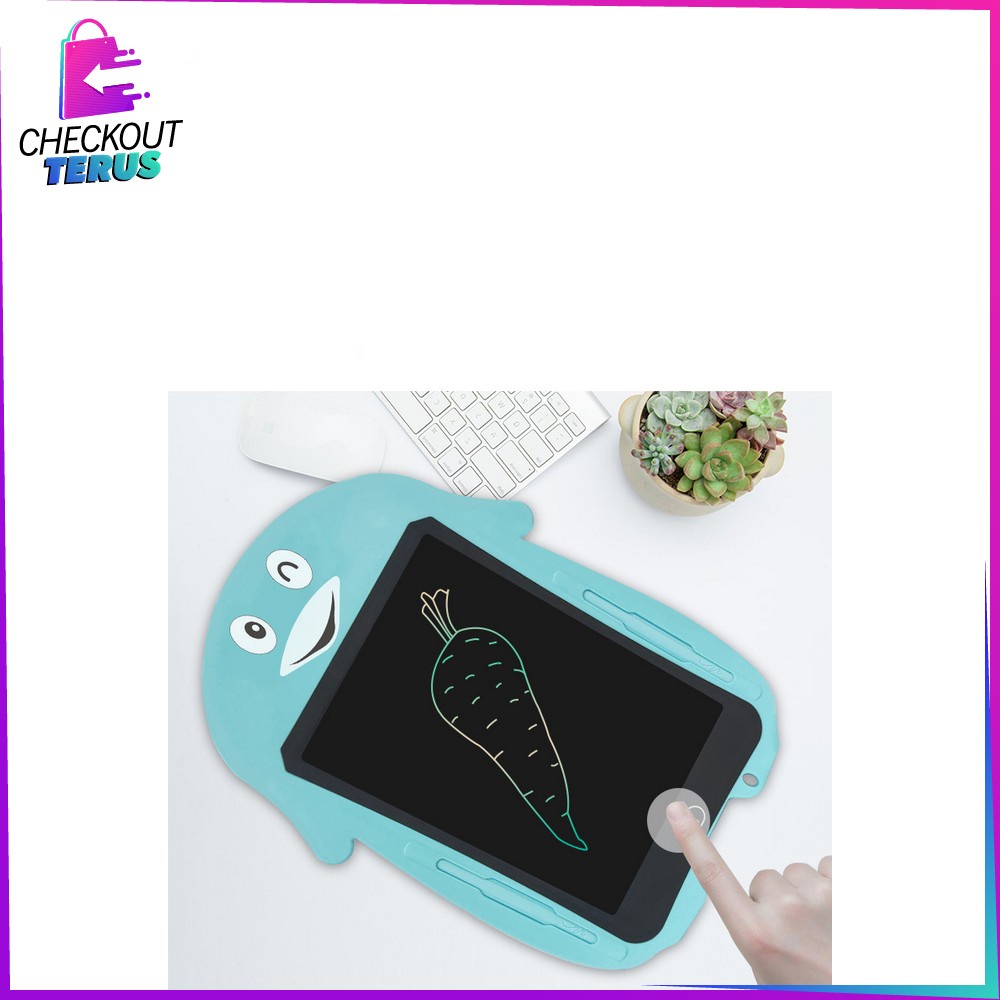 CT M36 Mainan LCD Menulis Menggambar Ukuran 8.5 inch Mainan Edukasi Papan Tulis Karakter Anak Writing Drawing Tablet Board Kids