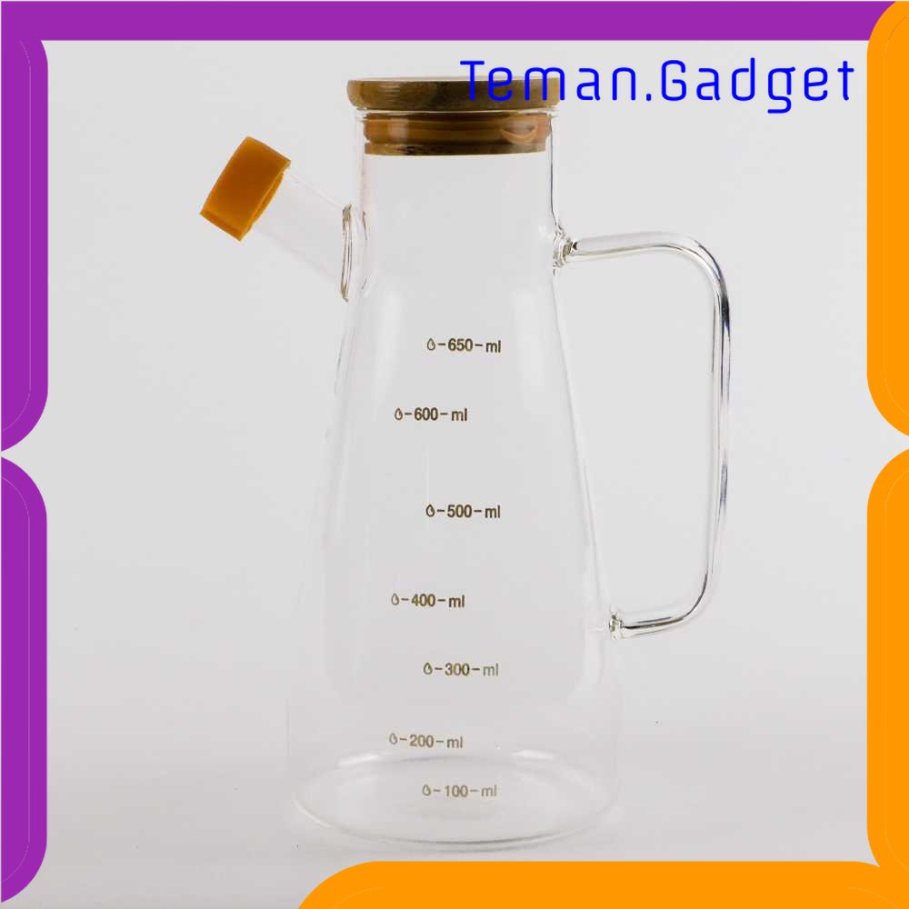 TG - DPR One Two Cups Botol Minyak Kaca Glass Oil Bottle Heat Resistant - KG75