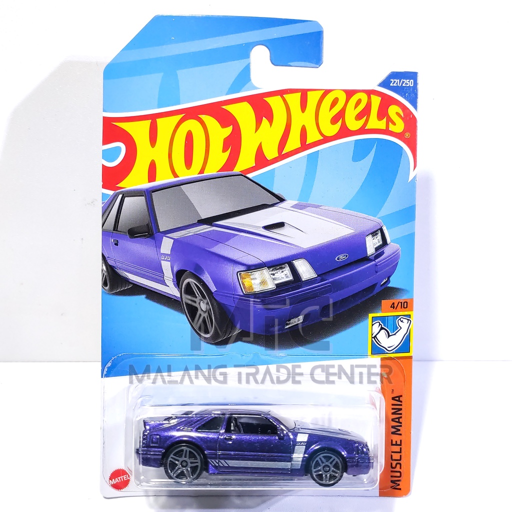 Hot Wheels 84 Mustang SVO Purple M 2022
