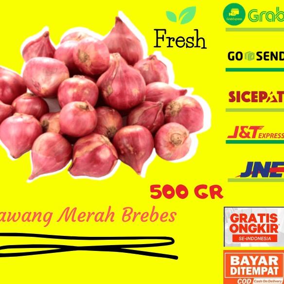 

EXCLUSIVE!BAWANG MERAH BRAMBANG BREBES MURAH BAWANG MERAH RED ONION PASAR ONLINE 22C - 500 Gram|RA7