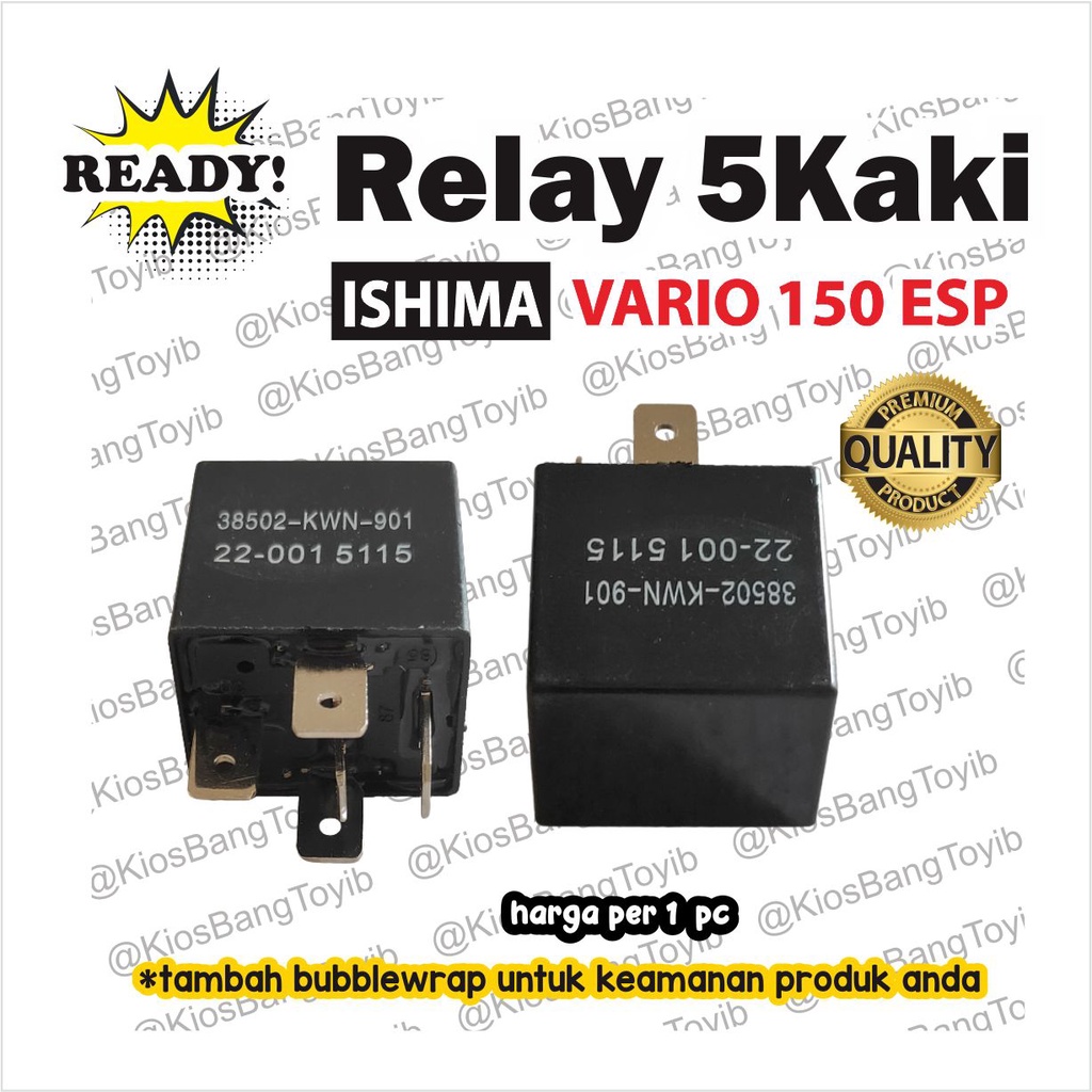 Relay Comp Power Starter Kaki 5 Honda VARIO 150 125 PCX KWN (ishima)