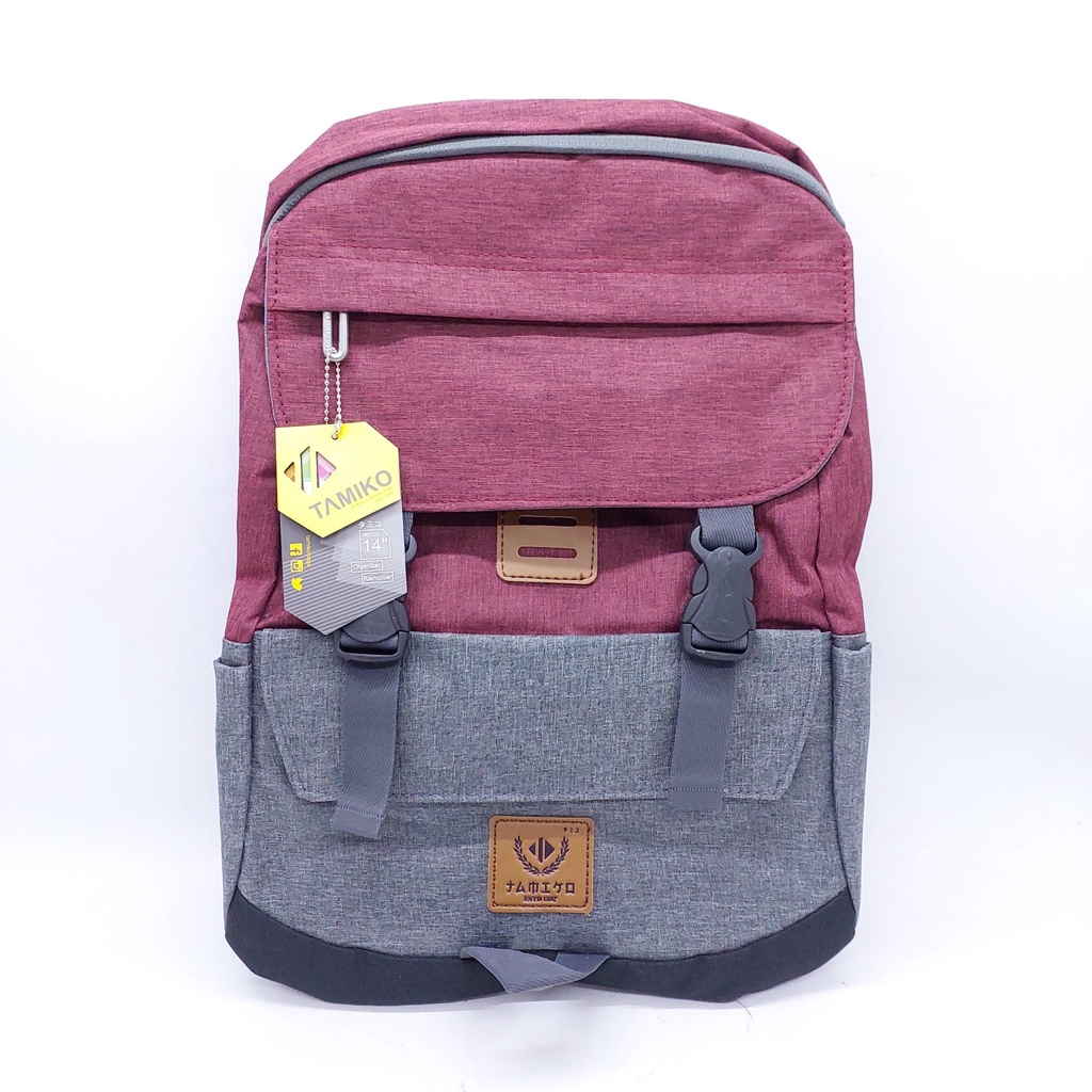 RANSEL LAPTOP IMPORT TAMIKO / TAS SEKOLAH TAMIKO ORIGINAL FREE JAS HUJAN  / BACKPACK LAPTOP TAMIKO MURAH / TAS SEKOLAH CEWEK SMP SMA KULIAH MURAH BARU KUAT / TAS PUNGGUNG WANITA / STYLISH BAGPACK / TAS IMPORT TAMIKO JEPANG SELITING ANTI MALING ORIGINA 18&quot;