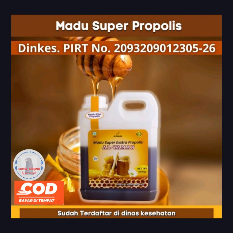 

Madu Super Extra Propolis Untuk Kesehatan dan Imunitas Tubuh