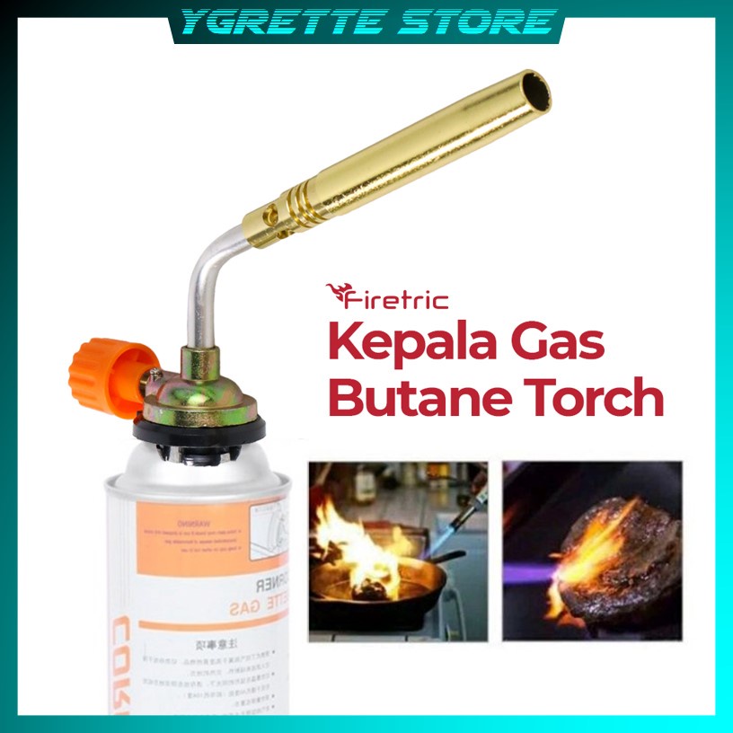 YGRETTE - Firetric Kovea Kepala Gas Butane Torch BBQ Soldering Flame Gun