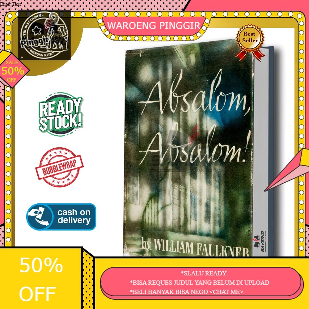 Buku Absalom absalom by  William Faulkner