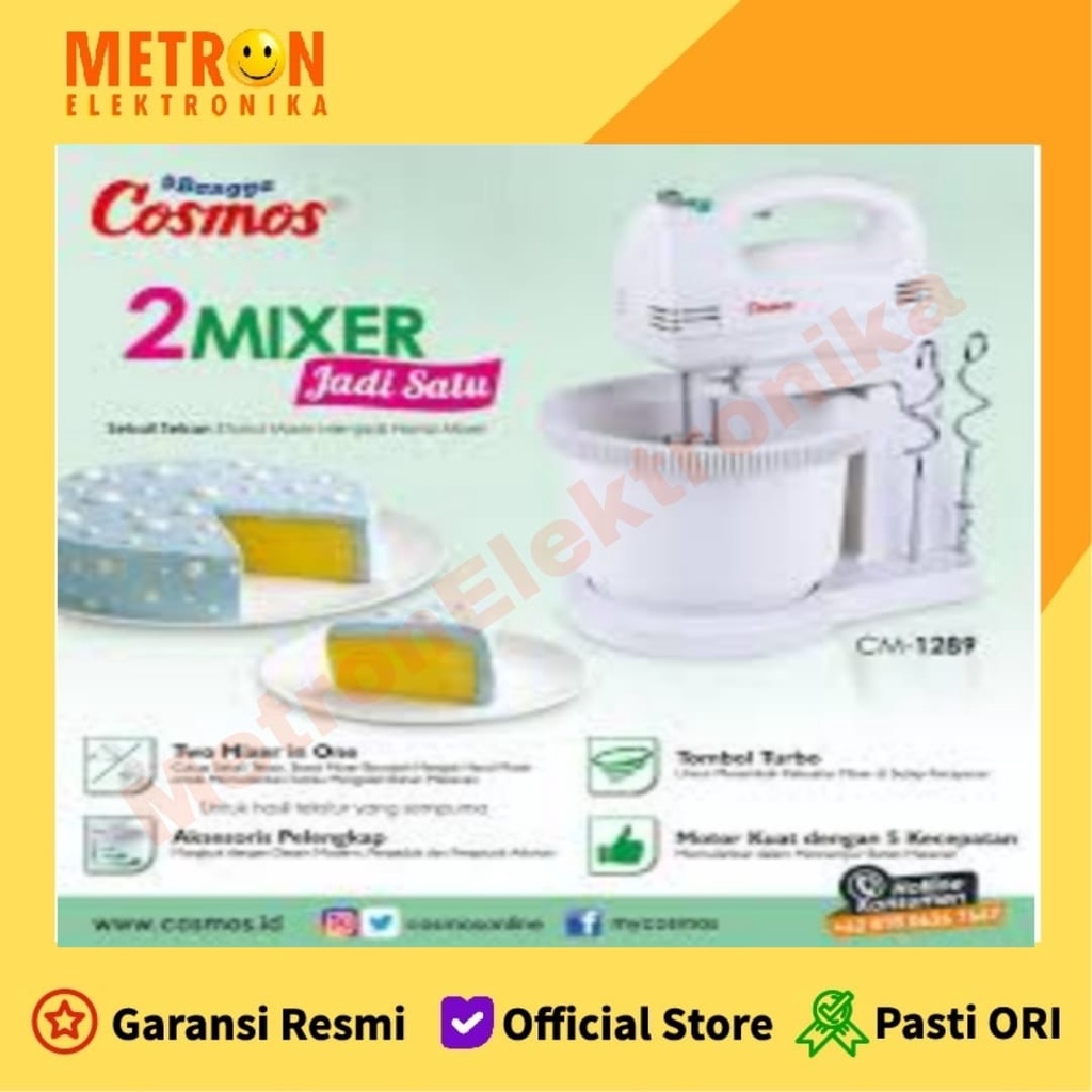 COSMOS CM 1289 / MIXER COMP / MIXER MANGKOK / CM1289