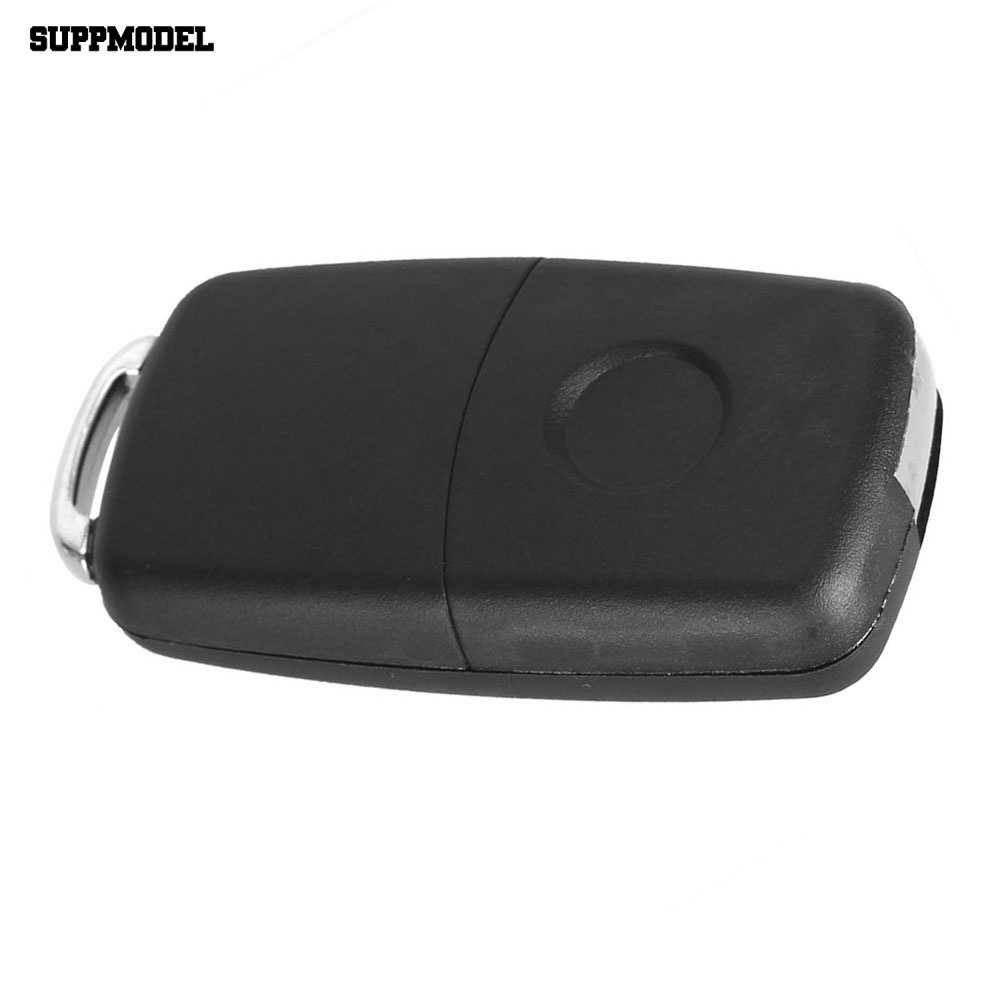 [SM] Casing Cover Fob Kunci Remote Lipat 3kancing Untuk Tiguan Golf Sagitar Polo MK6