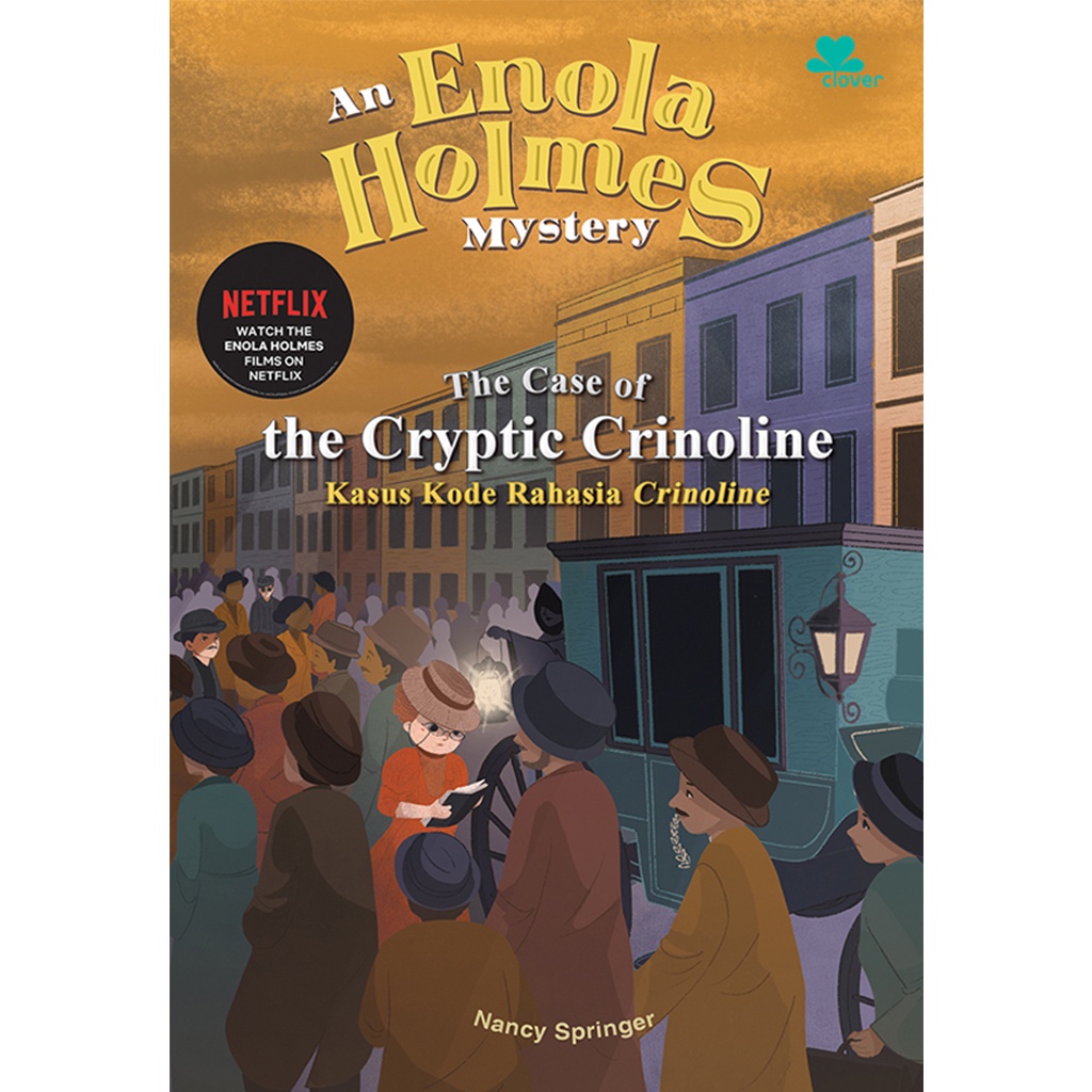 Gramedia Bali - Kisah Misteri Enola Holmes: Kasus Kode Rahasia Crinoline