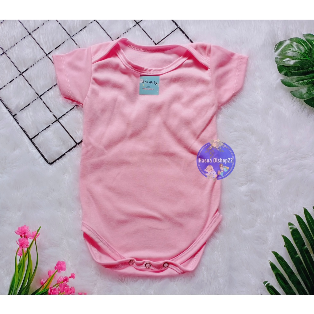 Jumper Bayi Polos / Baju Bayi Jumper Bodysuits / Jumsuit Baby Newborn