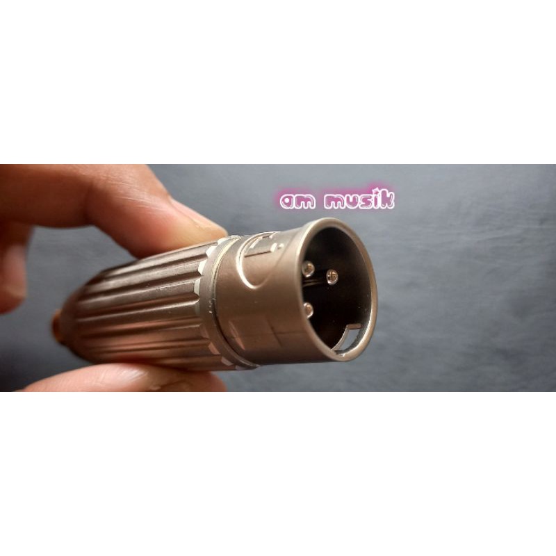 JACK CONVENTER CANON MALE KE RCA FEMALE BAHAN NIKEL