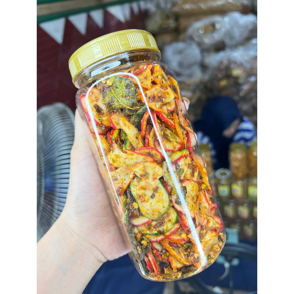 KERUPUK PEDAS DAUN JERUK SANJAYA