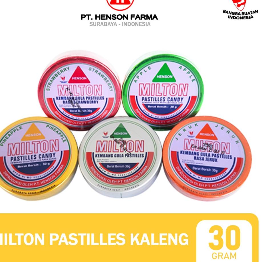 

FLASH SALE Milton Pastilles Candy 30gr Permen Kaleng Satuan Permen Jadul 90an