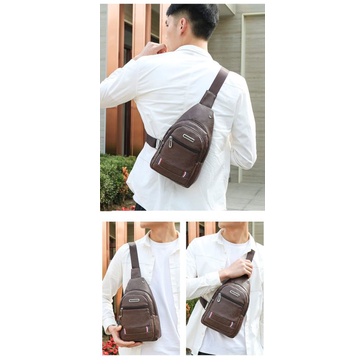 Tas Pinggang / Tas Dada Pria Import S85