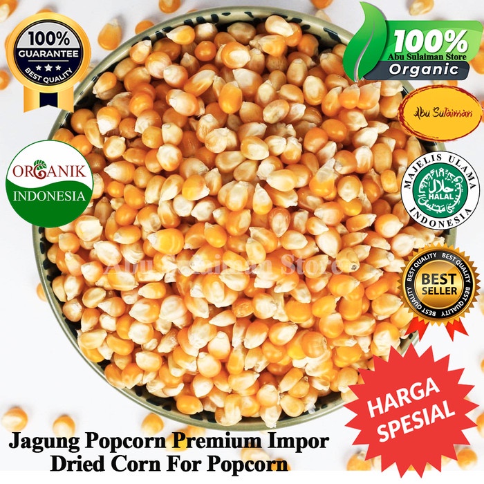 

Jagung PopCorn 50 gr / Dried Corn Popcorn / Jagung Popcorn Impor Best