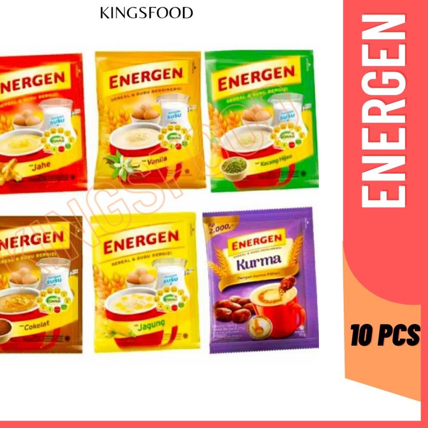 

BEST SELLER ENERGEN Sereal All Varian 10 sachet x 29 gram HR6...