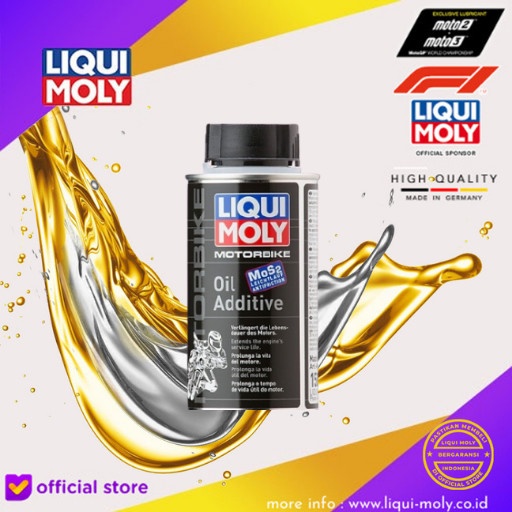 Liqui Moly Motorbike Oil Additive 120 ML - Additive Oli 1580