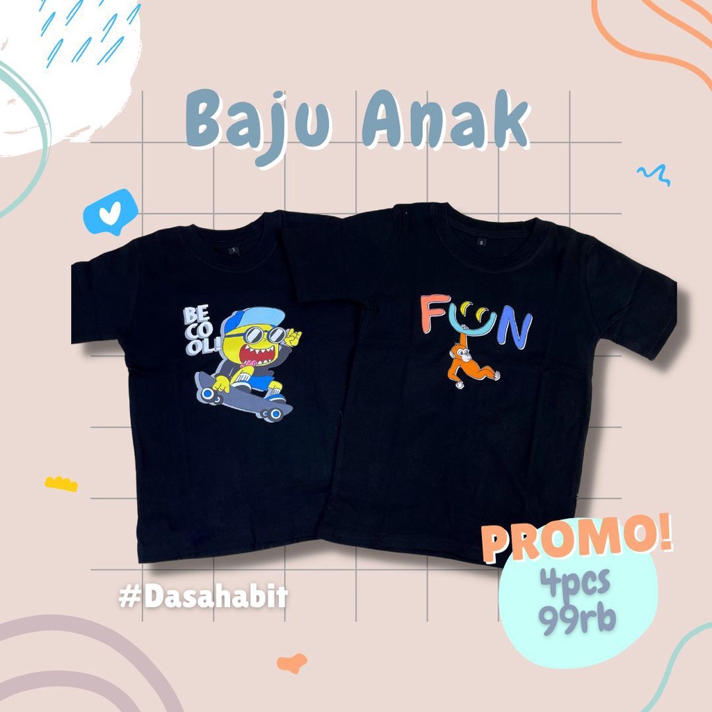 BANTUPRINT T-SHIRT | DASA ANAK