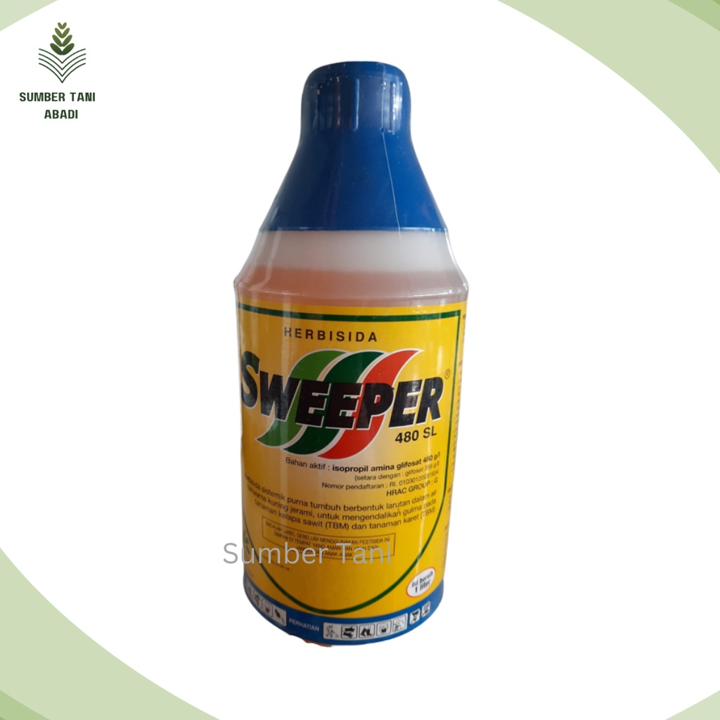 Sweeper 480 SL (1 liter) - Herbisida Sistemik Pembasmi Rumput Gulma - Produk original 100%