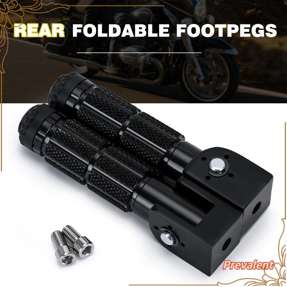 Preva 1pasang Footpegs Universal Footrest 8mm Belakang Motor