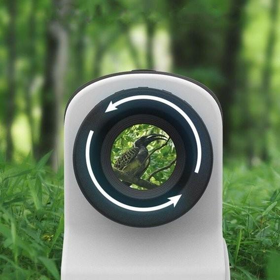 Teropong Golf Jarak Rangefinder Rechargeable Laser Distance 1500M -