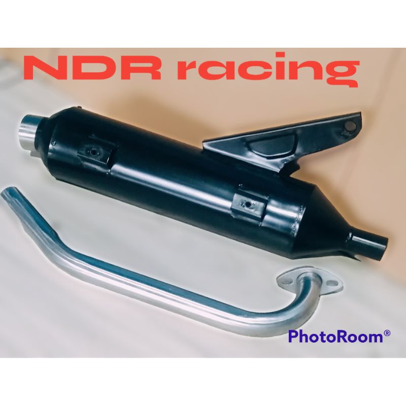 Knalpot standar racing Fino 115,Fino 125 suara adem ngebas