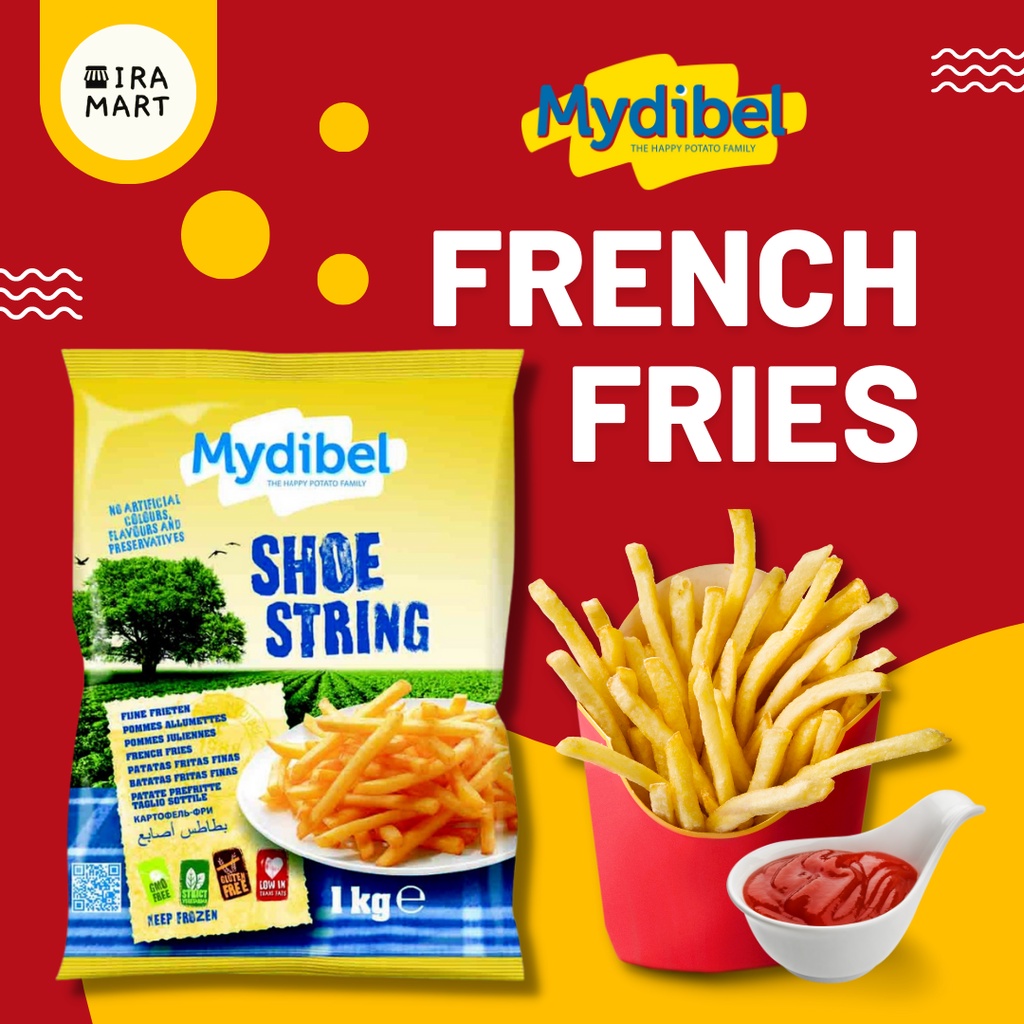 

French Fries Mydibel | Frozen Food | Ira Mart