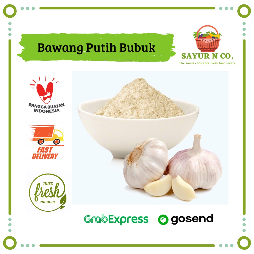 

Garlic Powder - Bawang Putih Bubuk 100gr | Sayur N Co Bekasi