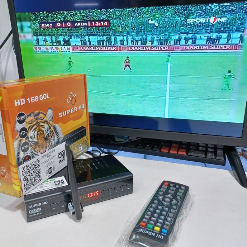 SET TOP BOX SUPER HD 168 GOL