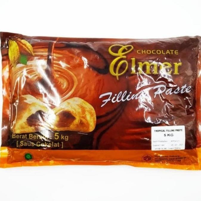 Elmer filling Coklat 5kg stok ada terus