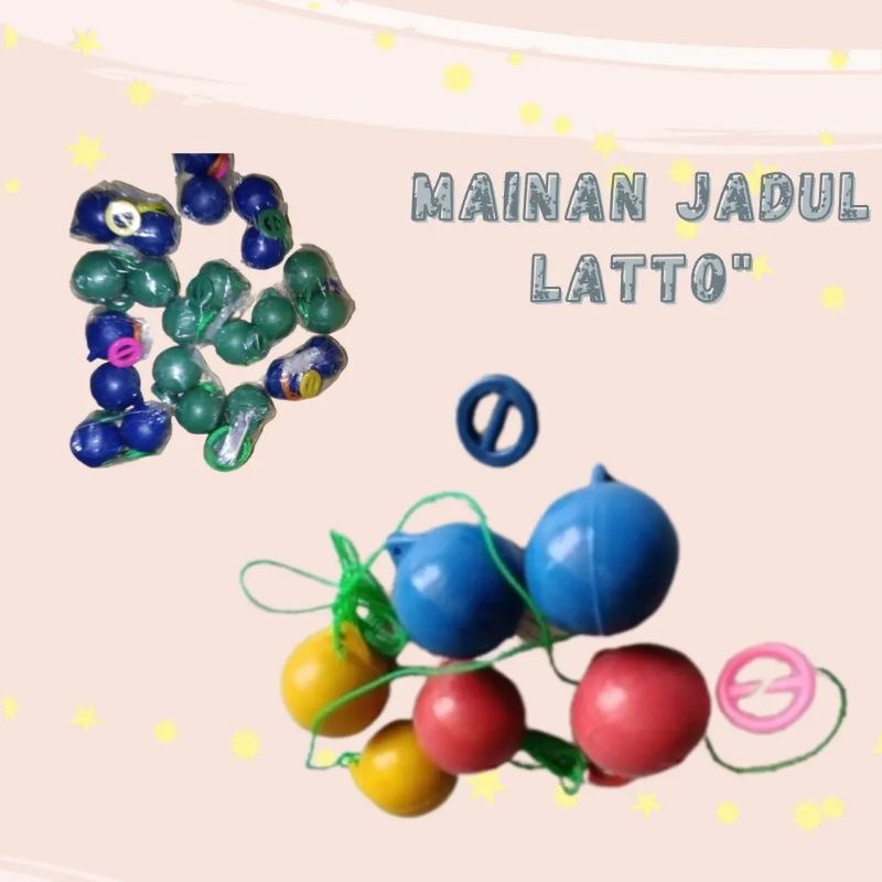 Mainan-Latto-Latto/ Etek-Etek/Toys Mainan Jadul /Latto-Latto Tiktok/Viral Mainan Latto/TaliEtek-Etek-Latto-Latto/ Maianan-Latto-Tek-Tok-Etek/Mainan